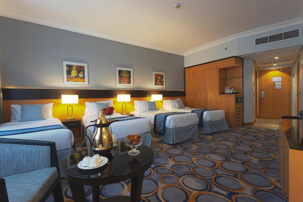 מכה Elaf Al Mashaer Hotel Makkah מראה חיצוני תמונה A room at the hotel
