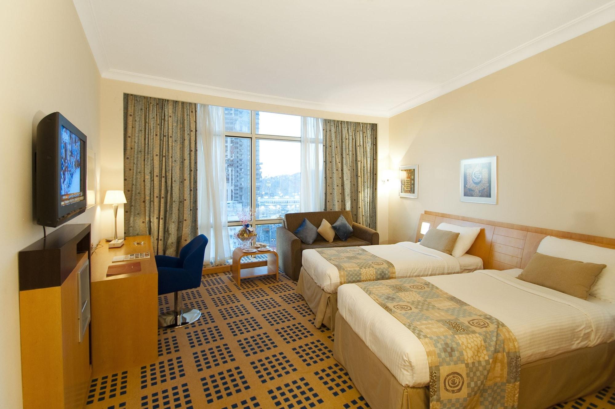 מכה Elaf Al Mashaer Hotel Makkah מראה חיצוני תמונה A room at the hotel