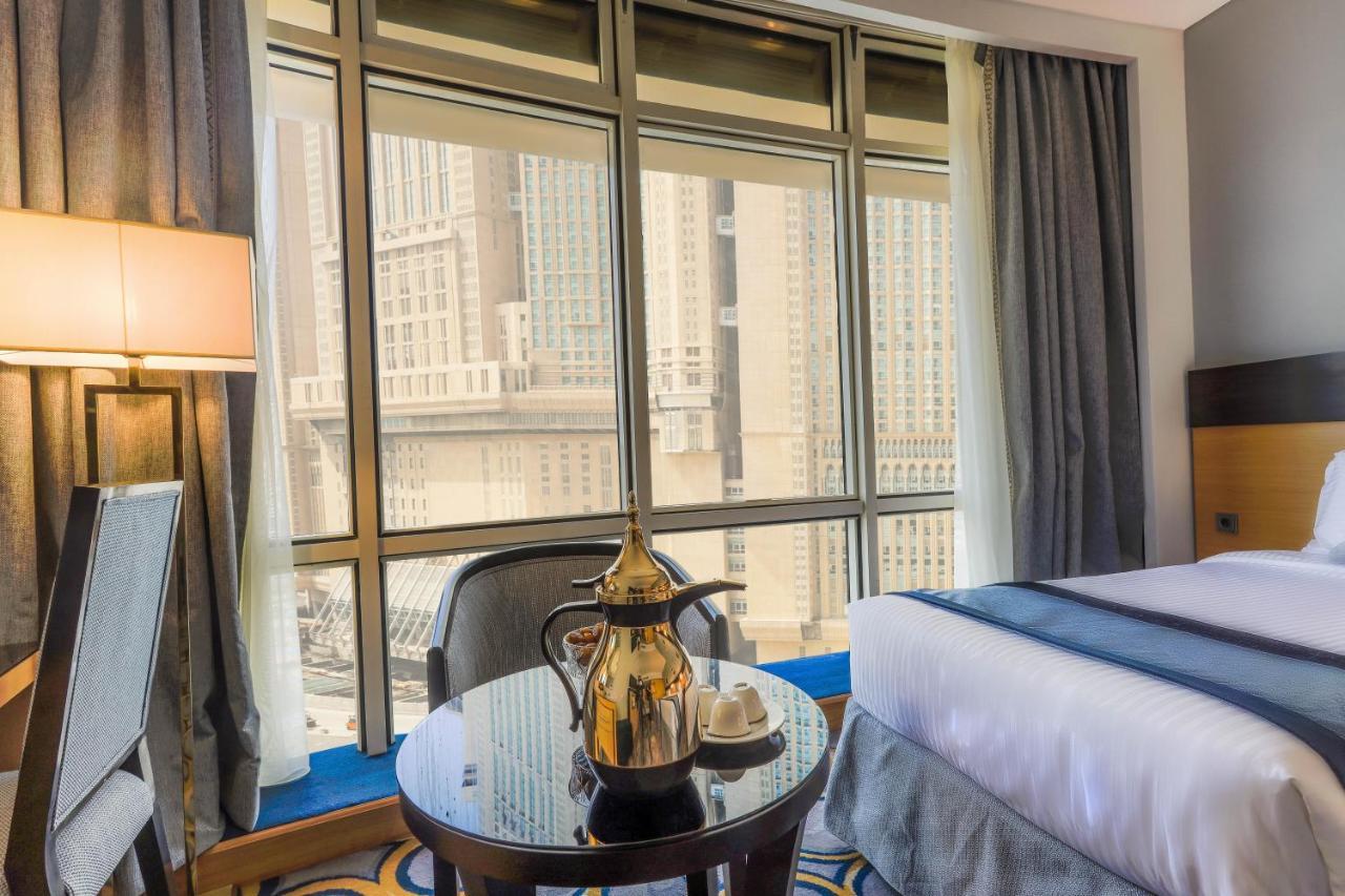 מכה Elaf Al Mashaer Hotel Makkah מראה חיצוני תמונה A room at the hotel